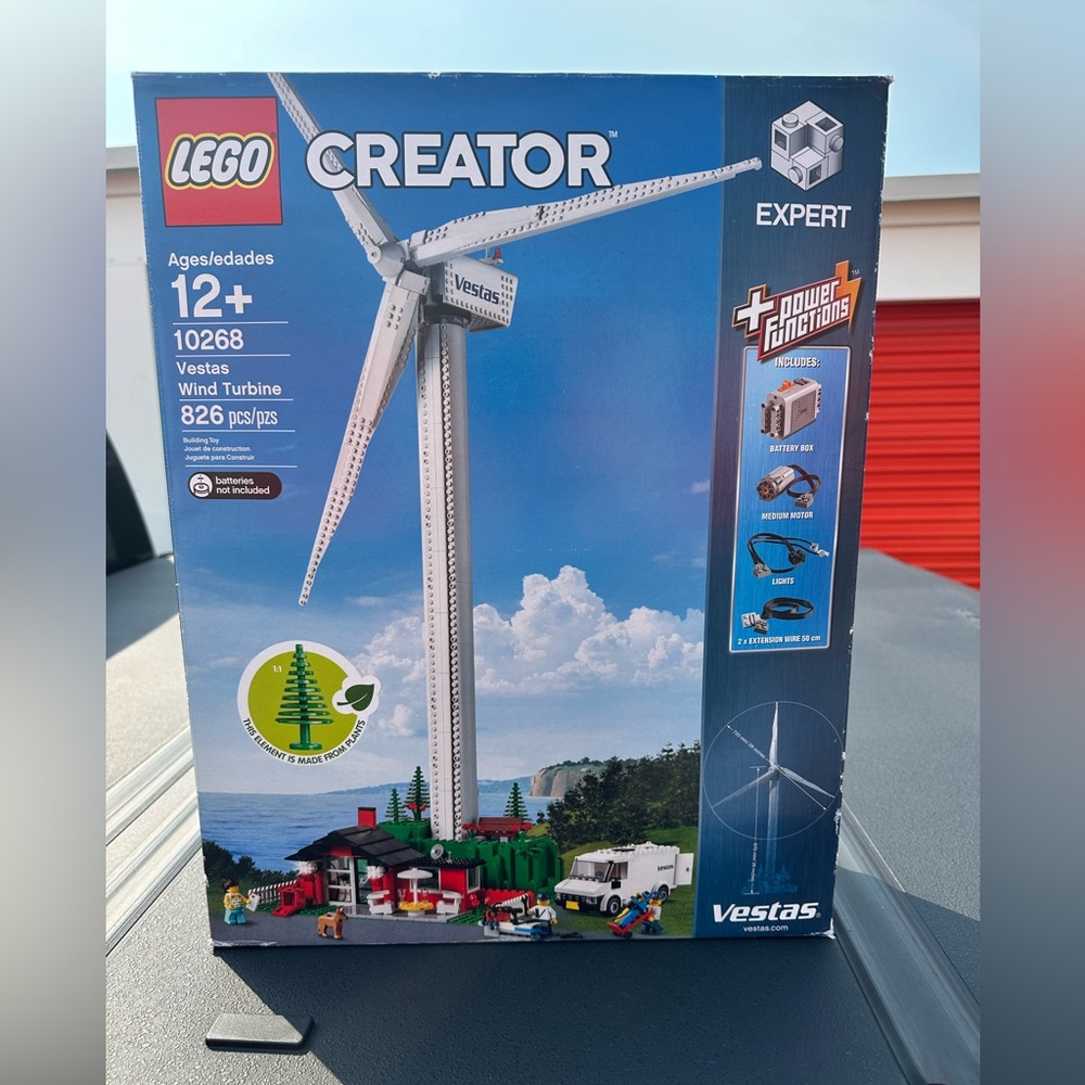 Lego wind turbine 10268 creator